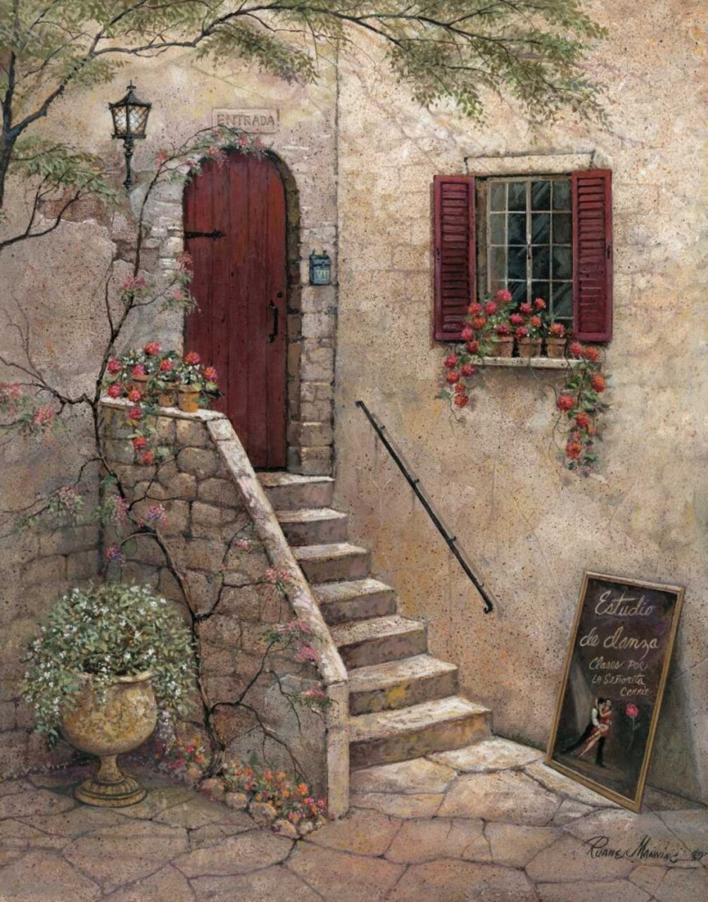 Estudio de Danza Poster Print by Ruane Manning - Item # VARPDX11611